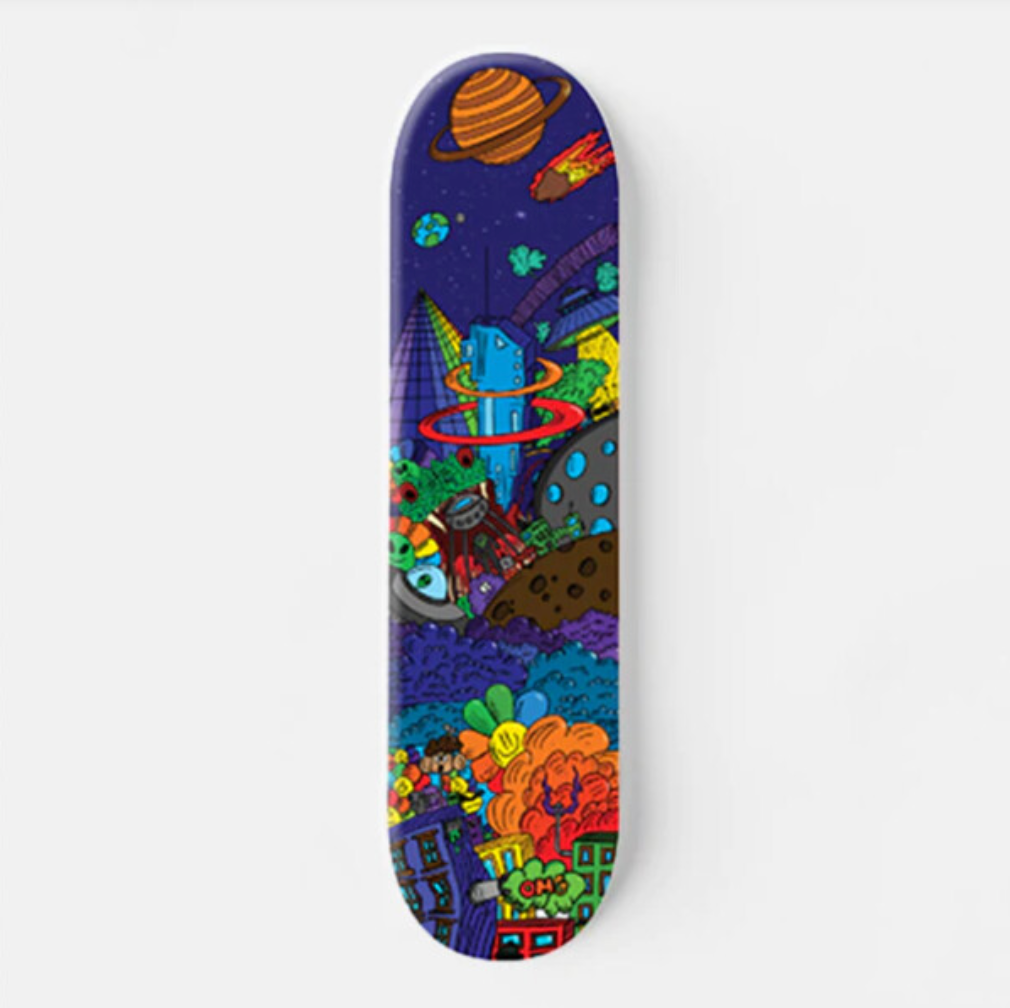 Doodle Palace Skateboard Deck